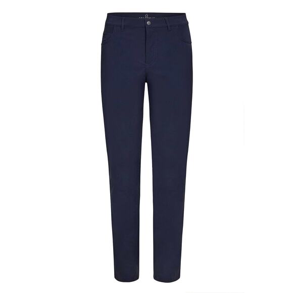 Anatomie Mens 32 Navy Alessio Five Pocket Stretch Slim Jean Style Pants EUC - Picture 1 of 7
